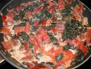 Mangold nach mediterraner Art - Rezept - Bild Nr. 4