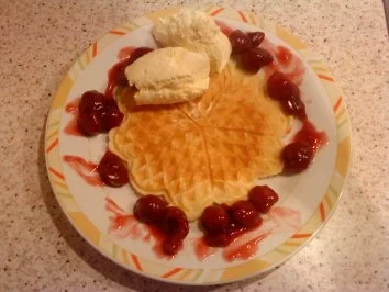 Rezept: Einfache Herzchenwaffeln Einfache Herzchenwaffeln - Rezept