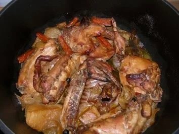 Rezept: Kaninchen klassisch Bild Nr. 4 Kaninchen klassisch - Rezept - Bild Nr. 4