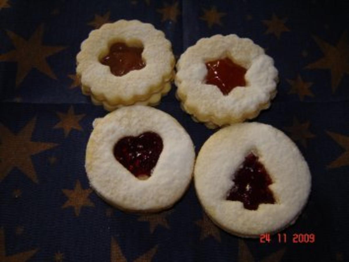 Weihnachtsplätzchen : Hildabrötchen - Rezept