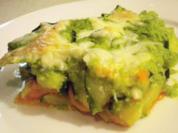 Zucchini-Erbsen-Gratin - Rezept