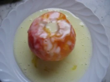 Rezept: Bratäpfel mit Soße Bratäpfel mit Soße - Rezept