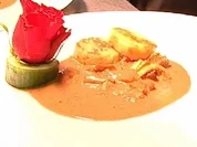 Rehfilet in Cassissoße und Serviettenknödel - Rezept - Bild Nr. 9