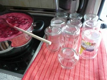 Marmelade -  Kirsche-Himbeer - Rezept - Bild Nr. 3