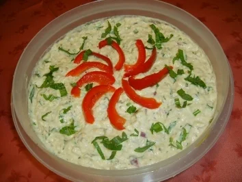 Auberginencreme - Rezept