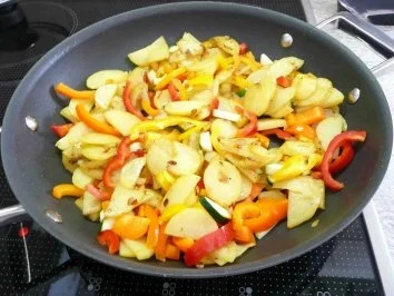 Rezept: Kartoffeln - Bratkartoffeln aus rohen Kartoffeln Bild Nr. 2 Kartoffeln - Bratkartoffeln aus rohen Kartoffeln - Rezept - Bild Nr. 2