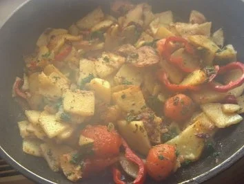 Rezept: Bratkartoffelpfanne Bild Nr. 4 Bratkartoffelpfanne - Rezept - Bild Nr. 4