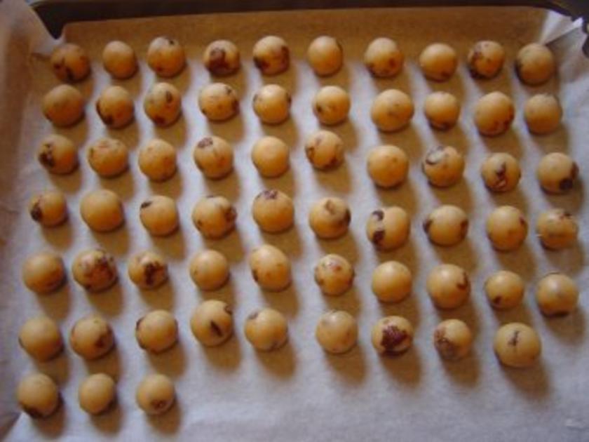 Marzipan Konfekt mit Rumrosinen - einfach - 440 kcal/100g