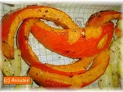 Gemüsebeilage - Ofen-Kürbis - Rezept