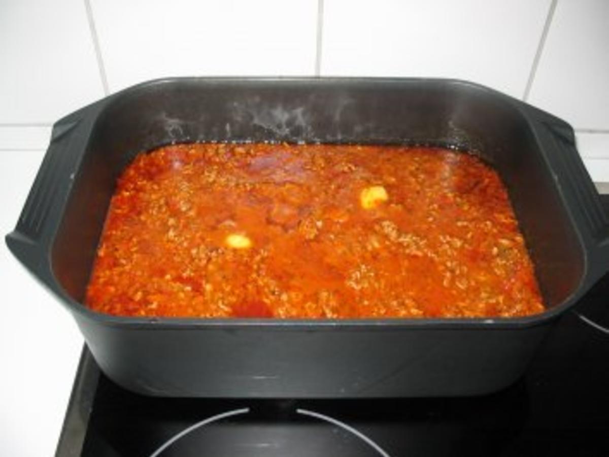 Bolognesesauce mit gemischtes Hackfleisch und Zwiebel - Rezept mit Bild ...