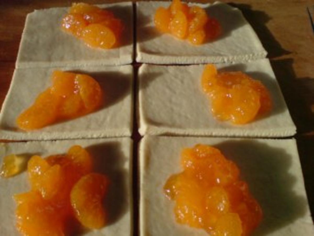 Mandarinen-Taschen mit Zuckerguss - Rezept - Bild Nr. 11