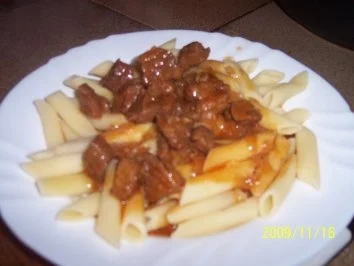 Rindergulasch ala Ute - Rezept