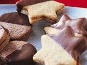 Schoko- Nuss- Sterne - Rezept