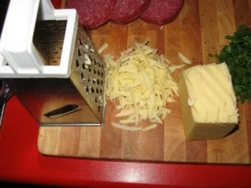 Schwarzbrotauflauf - herzhaft - Rezept - Bild Nr. 6