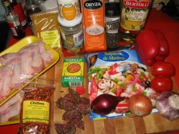 meine  P A E L L A - Rezept - Bild Nr. 4