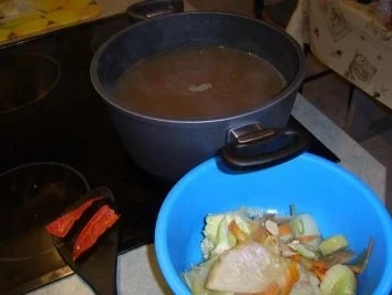 Romanesco-Blumenkohl-Suppe mit Pak Choi Senfkohl - Rezept - Bild Nr. 4