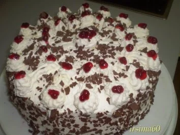 Wickeltorte mit Preiselbeersahne - Rezept - Bild Nr. 13