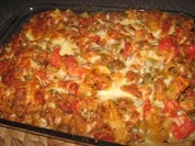 Rigatoni-Hackfleisch-Auflauf mit Paprika - Rezept