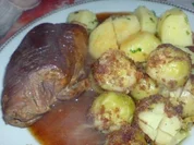 Rinderroulade mit Rosenkohl-Gemüse - Rezept