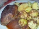 Rinderroulade mit Rosenkohl-Gemüse - Rezept
