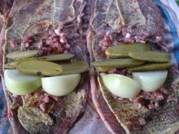 Rezept: Rinderroulade mit Rosenkohl-Gemüse Bild Nr. 7 Rinderroulade mit Rosenkohl-Gemüse - Rezept - Bild Nr. 7