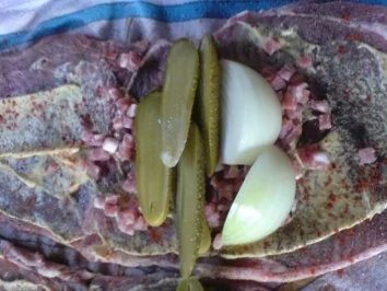 Rezept: Rinderroulade mit Rosenkohl-Gemüse Bild Nr. 8 Rinderroulade mit Rosenkohl-Gemüse - Rezept - Bild Nr. 8