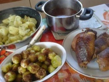 Rezept: Rinderroulade mit Rosenkohl-Gemüse Bild Nr. 24 Rinderroulade mit Rosenkohl-Gemüse - Rezept - Bild Nr. 24