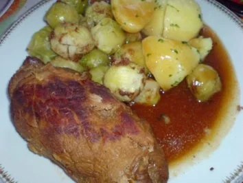 Rezept: Rinderroulade mit Rosenkohl-Gemüse Bild Nr. 28 Rinderroulade mit Rosenkohl-Gemüse - Rezept - Bild Nr. 28