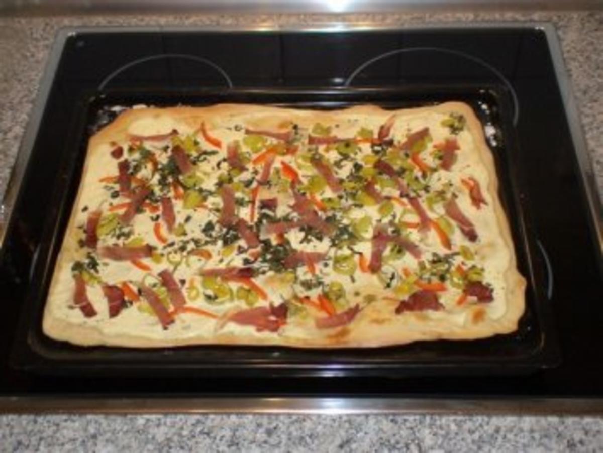 Bilder für Elsasspizza Flammkuchen Rezept