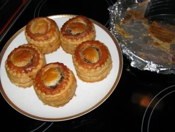 feine Pastetchen mit Gänsebrust u. Champignons - Rezept - Bild Nr. 9
