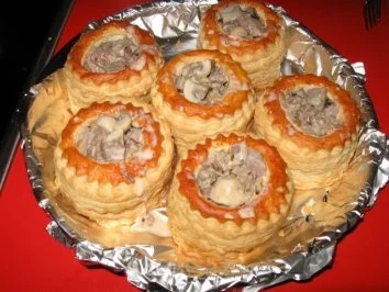 feine Pastetchen mit Gänsebrust u. Champignons - Rezept - Bild Nr. 6