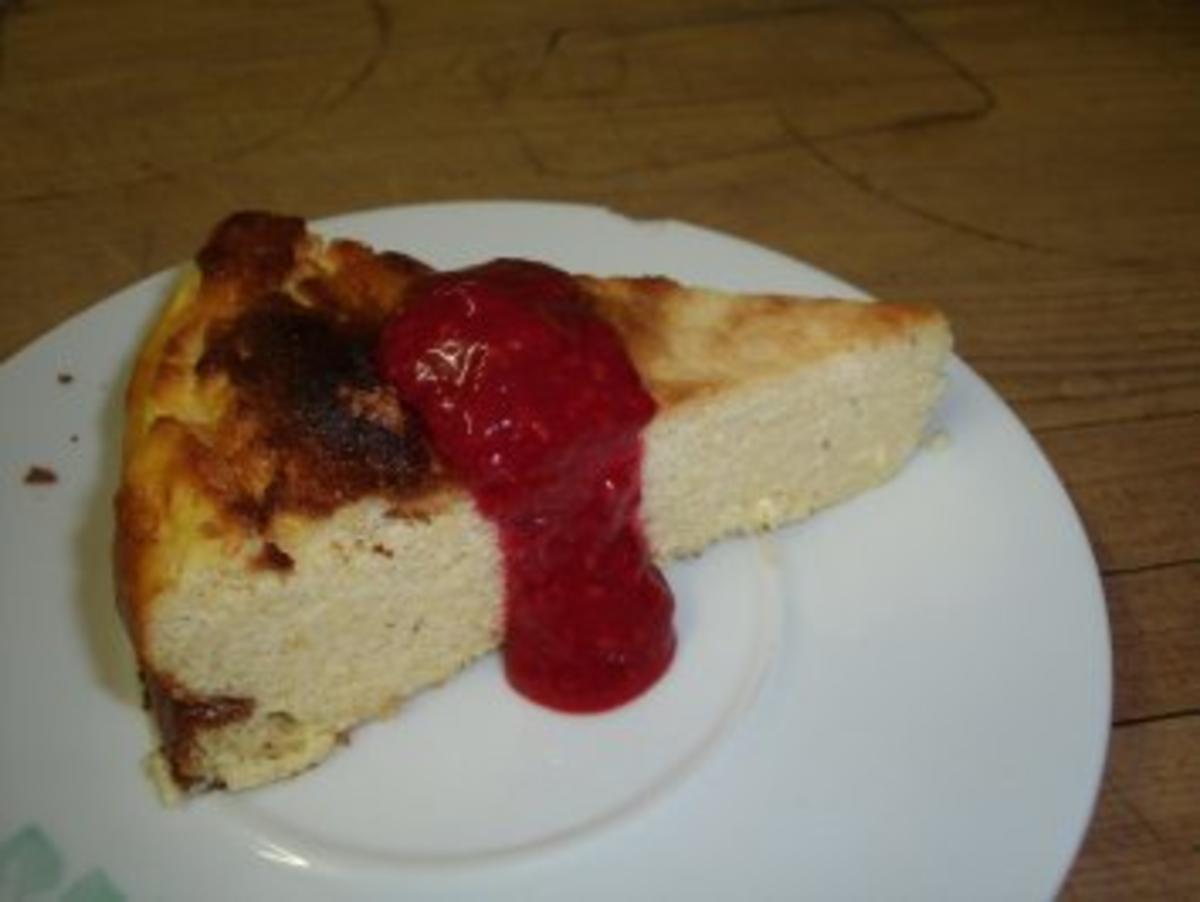 Bilder für Käsekuchen ohne Boden (Quarktorte) - Rezept