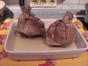 knusprige Schweinshaxe - Rezept