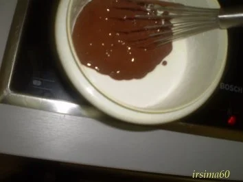 Rezept: Schokoquark mit Pfirsichen Bild Nr. 3 Schokoquark mit Pfirsichen - Rezept - Bild Nr. 3