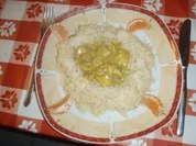 Pouletbrustgeschnetzeltes mit Curry und Uncle Bens Lonkorn - Reis - Rezept