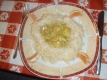 Pouletbrustgeschnetzeltes mit Curry und Uncle Bens Lonkorn - Reis - Rezept