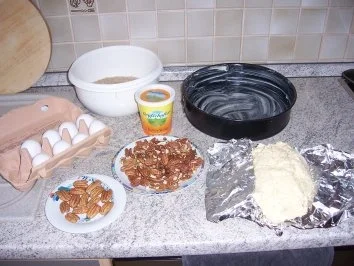 Pecan und Mandeln Pie - Rezept