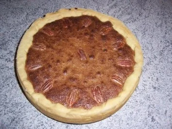 Pecan und Mandeln Pie - Rezept - Bild Nr. 4