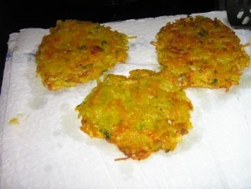 Kartoffel-Kürbis-Puffer mit Apfelmus - Rezept - Bild Nr. 5