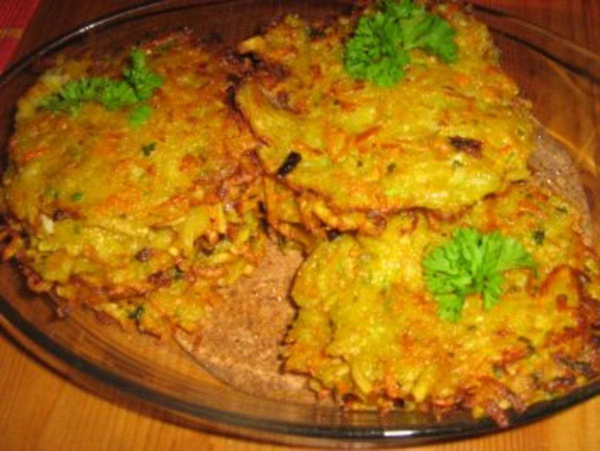 Kartoffel-Kürbis-Puffer mit Apfelmus - Rezept - Bild Nr. 6