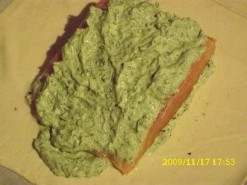 Fisch: Lachsfilet in Blätterteig - Rezept - Bild Nr. 3