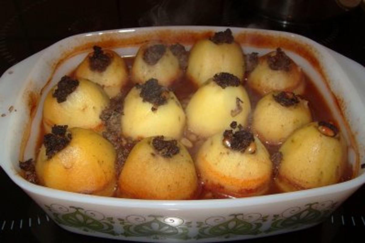 Gefüllte Kartoffeln - Batata Mehschije - Rezept - Bild Nr. 6