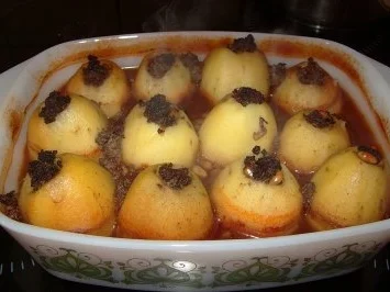 Rezept: Gefüllte Kartoffeln - Batata Mehschije Bild Nr. 6 Gefüllte Kartoffeln - Batata Mehschije - Rezept - Bild Nr. 6