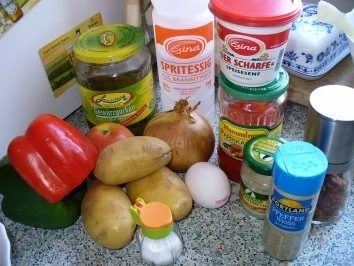 Rezept: Bunter Kartoffelsalat Bild Nr. 2 Bunter Kartoffelsalat - Rezept - Bild Nr. 2