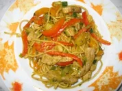 Rezept: Gebratene Spaghetti Gebratene Spaghetti - Rezept