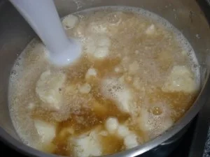 Rezept: Broccoli – Blumenkohl – Eischnee - Creme – Süppchen Bild Nr. 10 Broccoli – Blumenkohl – Eischnee - Creme – Süppchen - Rezept - Bild Nr. 10