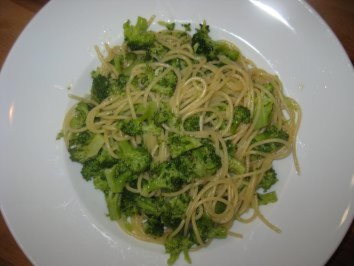 Spaghetti mit Brokkoli - Rezept