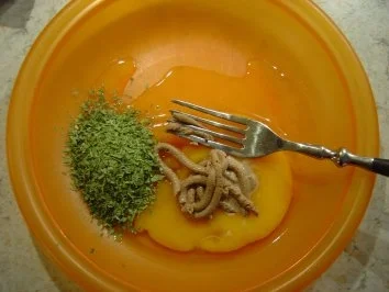 Seelachsfilet mit Ei-Sardellenkruste... - Rezept - Bild Nr. 2