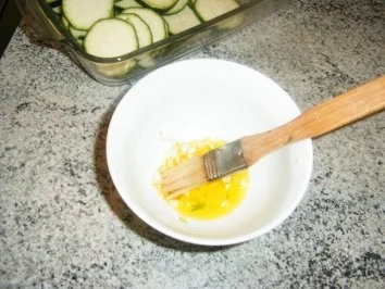 Lachs-Zuccini-Gratin - Rezept - Bild Nr. 3