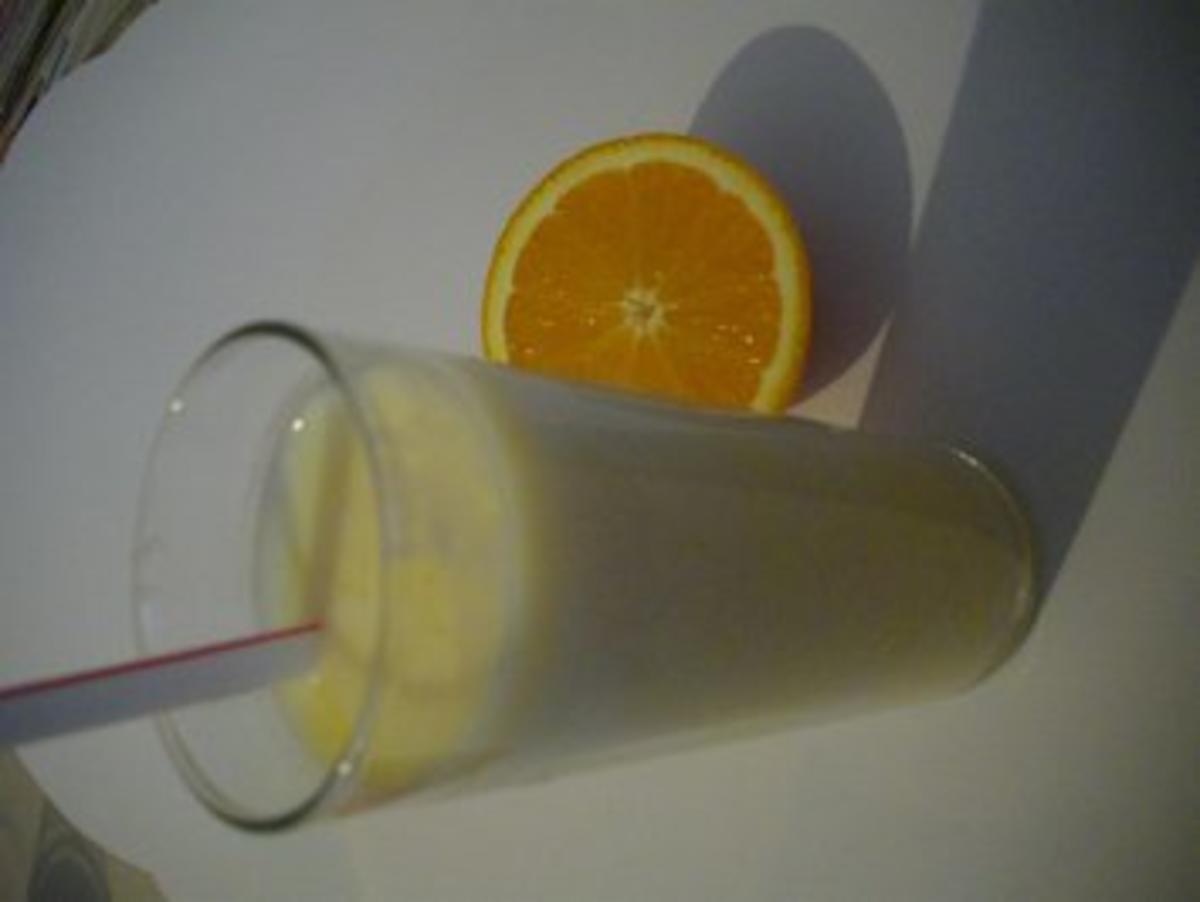 Buttermilch- Orangen- Drink - Rezept